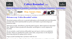 Desktop Screenshot of collectrosenthal.com